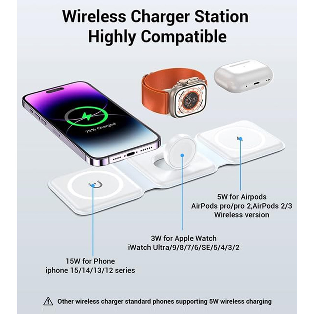 Estação de Carregamento Sem Fi - Smartwatch Watches For Iphone avaliação e preço