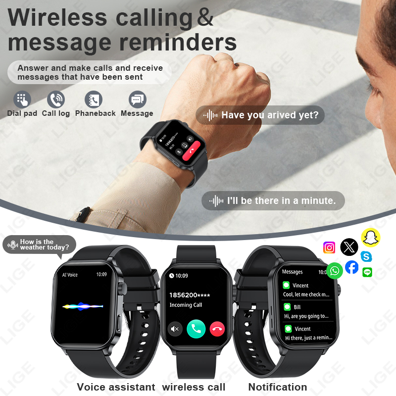 Relógio Inteligente Original L - Smartwatch Watches For Women Branded avaliação e preço