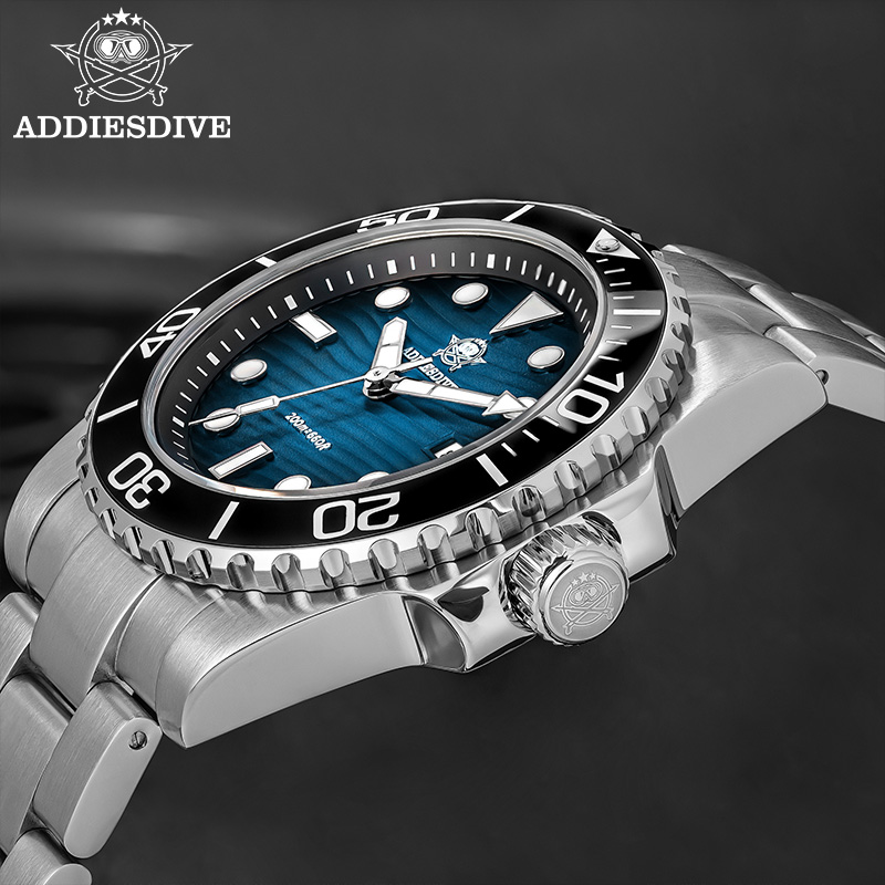 Addiesdive relógio de quartzo  - Waterproof Diving Watch avaliação e preço