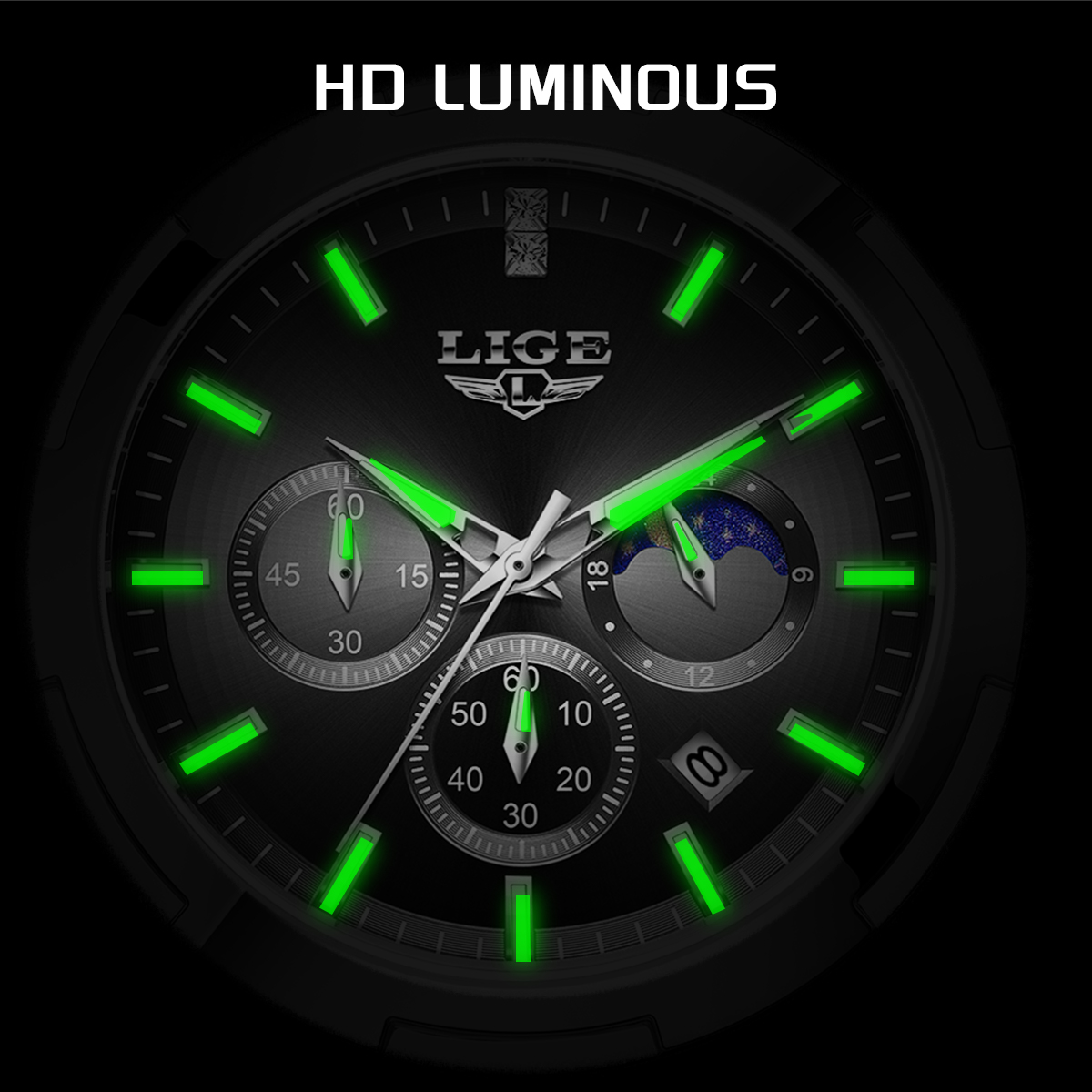Relógio de Luxo LIGE para Mulh - Smartwatch Watches For Women Branded avaliação e preço